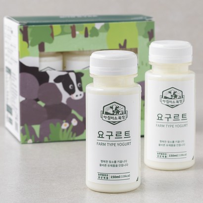 아침미소목장 팜타입 요구르트