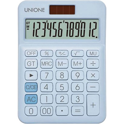 유니원 칼라계산기 DC-108N
