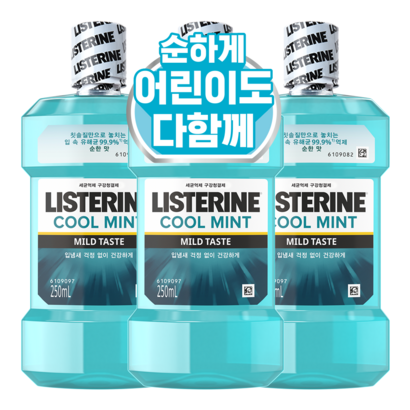 리스테린 쿨민트 마일드 구강청결제
