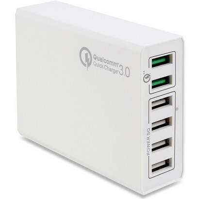 넥스트 퀵차지30 6포트 초고속 USB 스마트폰 멀티충전기