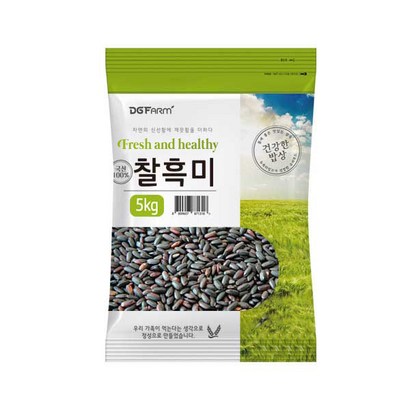 건강한밥상 2022년산 햇곡 국산 찰흑미