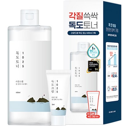 라운드랩 독도 토너 크림
