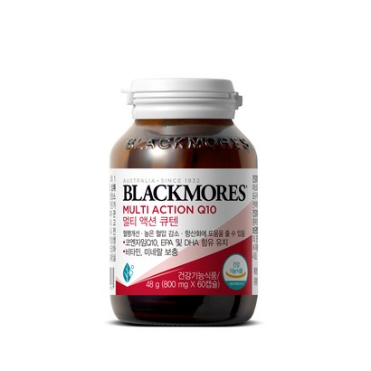 블랙모어스 멀티액션큐텐 60정 리뷰후기