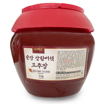 더해담 순창 상황버섯 고추장