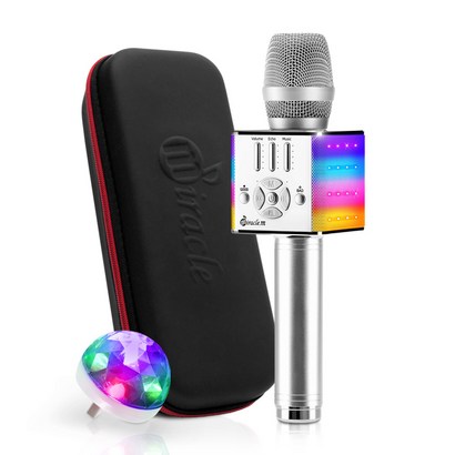 미라클엠 LED 블루투스 노래방 마이크 리뷰후기