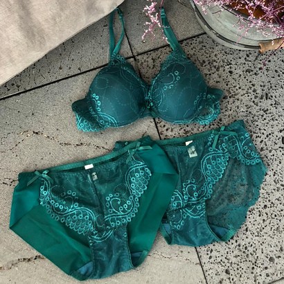 글램공감 로코코 와이어 브라 팬티 2종 리뷰후기