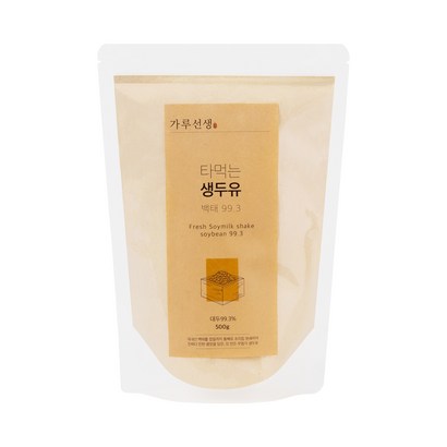 가루선생 타먹는 생두유 백태 993 리뷰 후기
