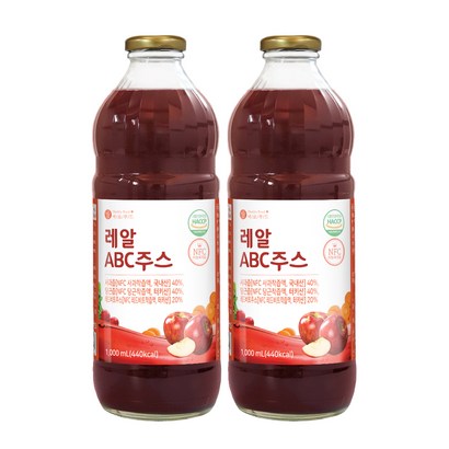 바로푸드 물 넣지 않은 레알 NFC ABC주스