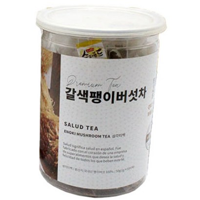 델리브 갈색 팽이버섯차 리뷰 후기