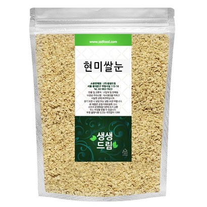 생생드림 현미쌀눈국산 리뷰 후기