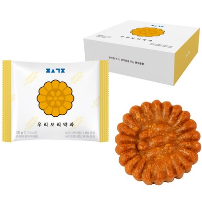 편식공장 우리보리 약과