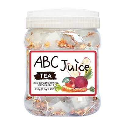 abc 사과 비트 당근 쥬스티백