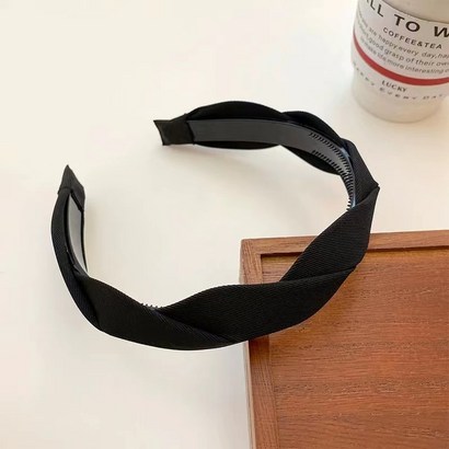두발로 클래식 꽈배기 꼬임 헤어밴드 머리띠