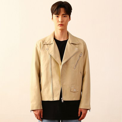 그레이블러밧 남성용 보이드 레더 라이더 자켓