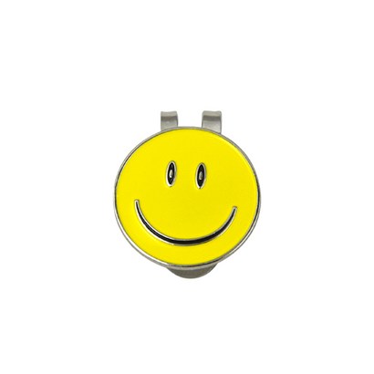스마일 자석 클립 골프 볼마커 QA_17_02