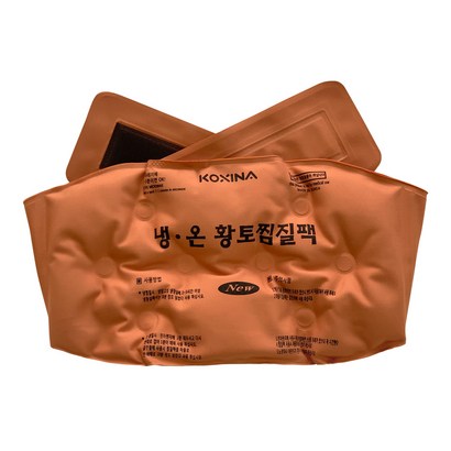 코시나 황토 냉 온 면 찜질 허리벨트