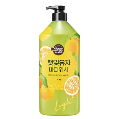 샤워메이트 프레시 햇빛유자 바디워시 리뷰 후기