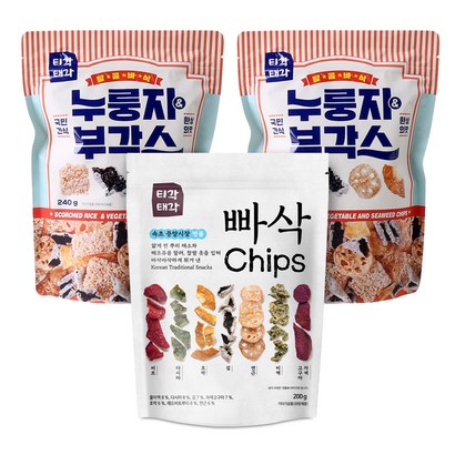 빠삭칩 누룽지 앤 부각스
