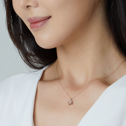 안나캐럿 여성용 에리카 14K 목걸이 ANS0326QR 쇼핑백