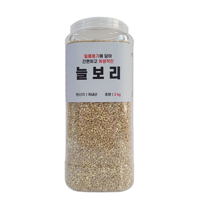 대한농산 통에담은 늘보리