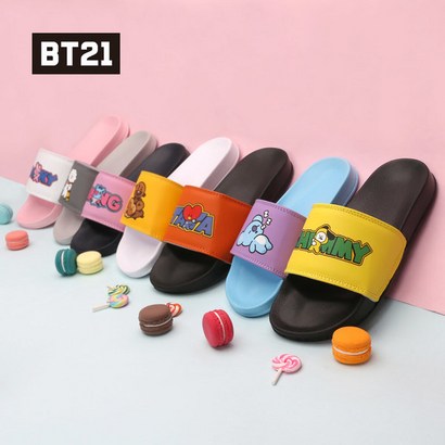 우주스타 BT21 정품 POP 슬리퍼 리뷰후기