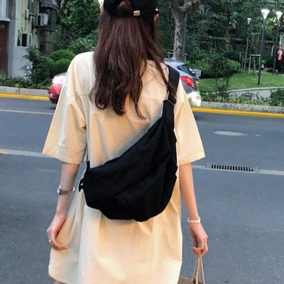 연이랜드 심플 에코백 메신저백 크로스백