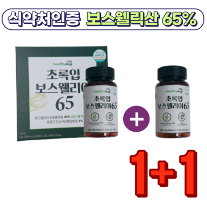 뉴질랜드 초록입홍합 보스웰리아 연골 관절영양제 180정