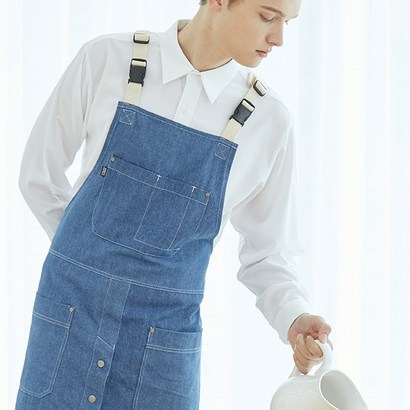유니스토어 버클업 앞치마