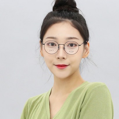 초경량 티탄늄 안경테 라운드형안경 리뷰후기