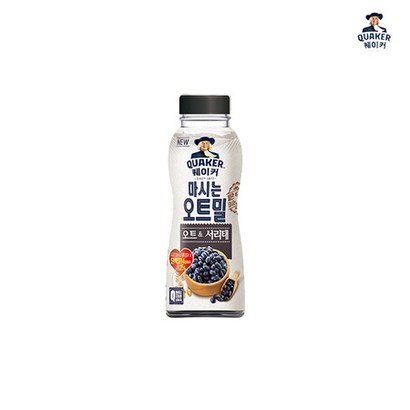 퀘이커 마시는 오트밀 오트&a;서리태 리뷰후기