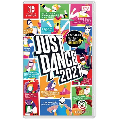 닌텐도 SWITCH 유비소프트 저스트댄스 2021 한글판