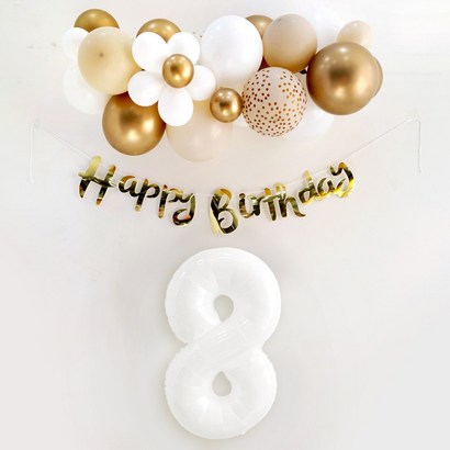 벌룬클라우드 생일3종 / 홈파티 생일세트 감성 셀프촬영 파티풍선
