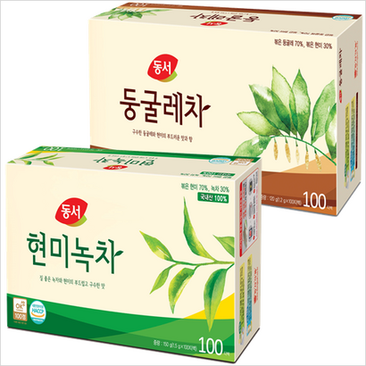 동서 현미녹차100T동서 둥글레차100T