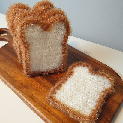 허니멜로공방 식빵 수세미 코바늘 뜨기 DIY 뜨개질 패키지