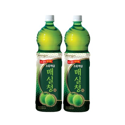 웅진 초록매실 매실청 15L 2페트 리뷰후기