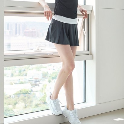 허그 여름레깅스 로이3부 쿨 치마레깅스 스포츠 레깅스