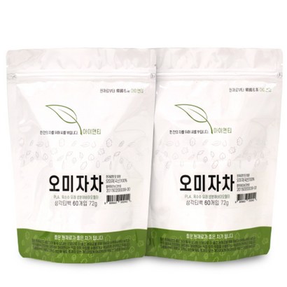 아이앤티 오미자차 삼각티백