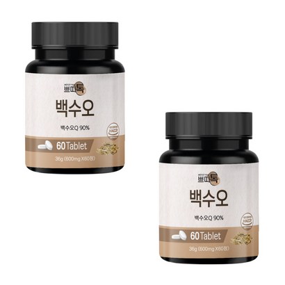 백수오 추출 분말 정 정제 알약 형태 국내산 식약처 해썹 인증 참당귀 빌베리 함유