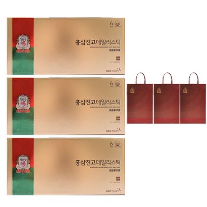 정관장 홍삼진고 데일리스틱 3박스