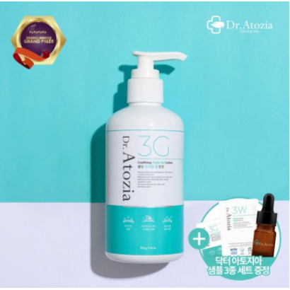 닥터아토지아 3G 쿨딩 트리플 겔 로션 250 / 피부 아기 침독 태열 크림 성인 신생아 보습 수딩 진정 쿨링 리뷰후기