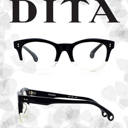 디타 PROPHET 블랙 아시안핏 뿔테 안경테 백화점AS가능 DITA 리뷰후기
