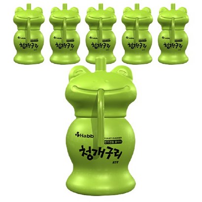 하비비 프리미엄 청개구리 자동 변기세정제