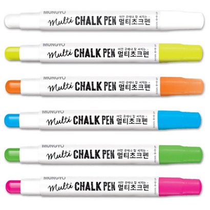 문교 멀티초크펜 낱색 초크펜보드 블랙보드 선명