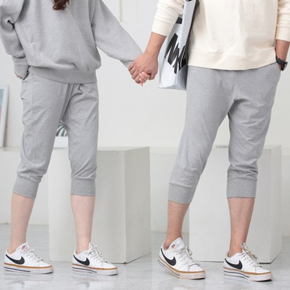 여름 베이직 7부 반바지 조거 트레이닝 팬츠 배기 빅사이즈 M-3XL 리뷰후기
