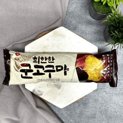 쿨아이스크림) 희한한군고구마샌드 3개 리뷰 후기
