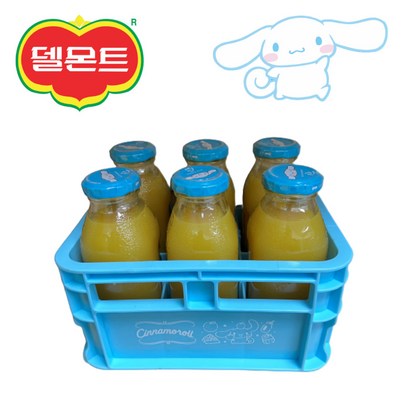 델몬트 미니병 오렌지주스 6개입 사은품 레트로 코스트코 기획