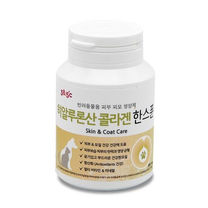 385 고양이 강아지 피부피모영양제 히알루론산콜라겐한스푼 리뷰후기