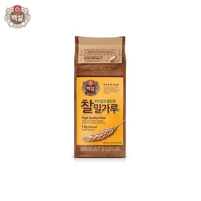 백설 찰밀가루 리뷰후기