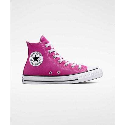 국내매장용 컨버스 CONVERSE 남성 여성 척테일러 올스타 시즈널 컬러 액티브 푸크시아 A00787C 운동화 스니커즈 슈즈 신발 하이탑