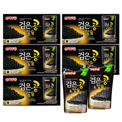 삼육두유 검은콩&칼슘 파우치 100입
